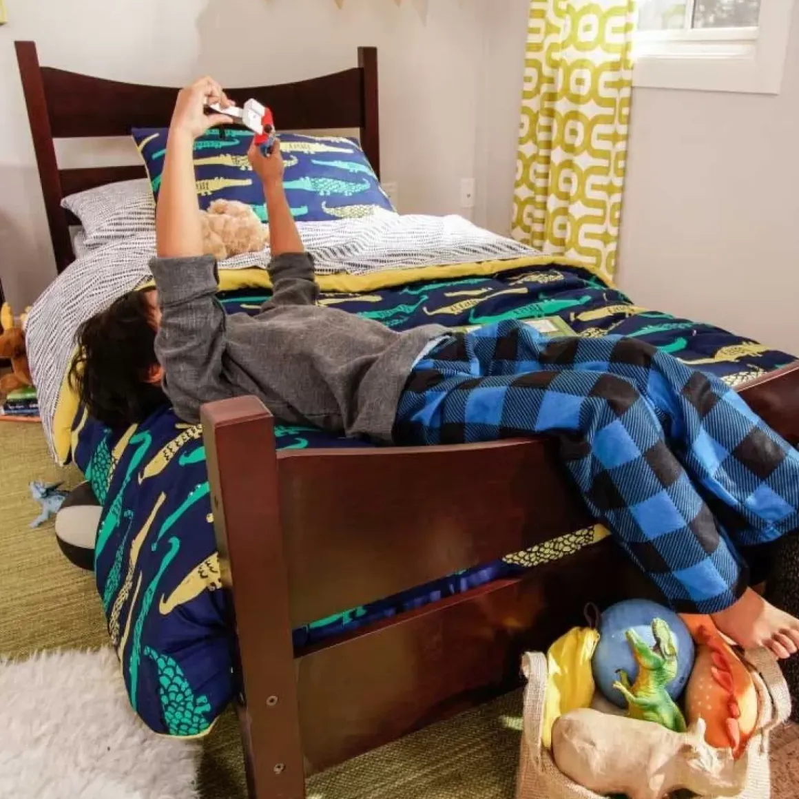 Addison Twin Size Bed - Espresso
