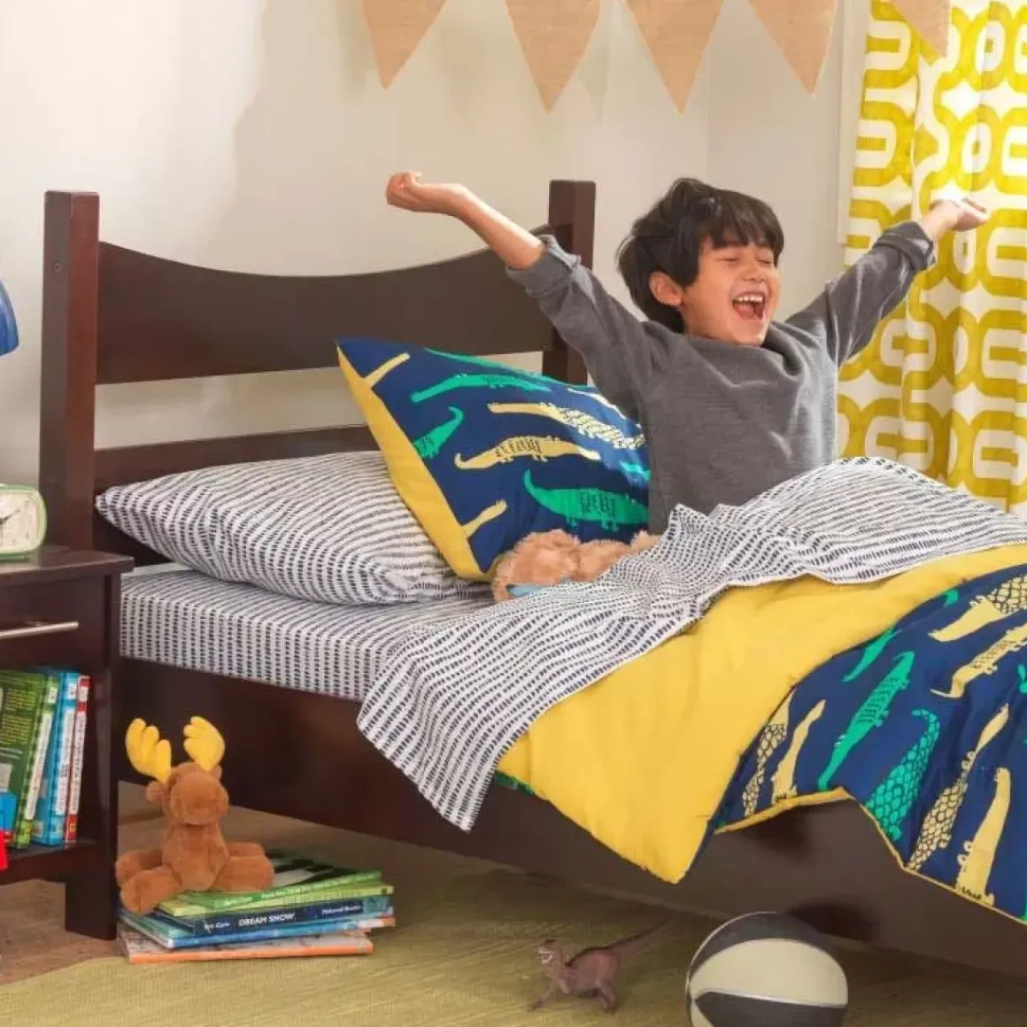 Addison Twin Size Bed - Espresso