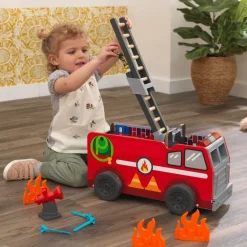 Adventure Bound™: 2-In-1 Transforming Fire Truck Play Set