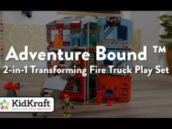 Adventure Bound™: 2-In-1 Transforming Fire Truck Play Set