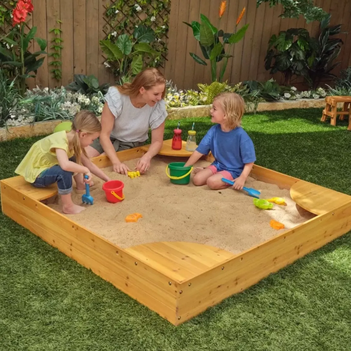 Backyard Sandbox - Honey