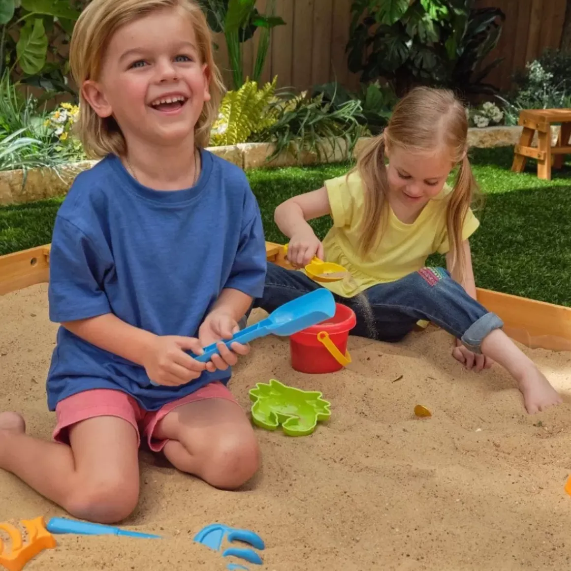 Backyard Sandbox - Honey