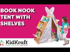 Book Nook Tent With Shelves