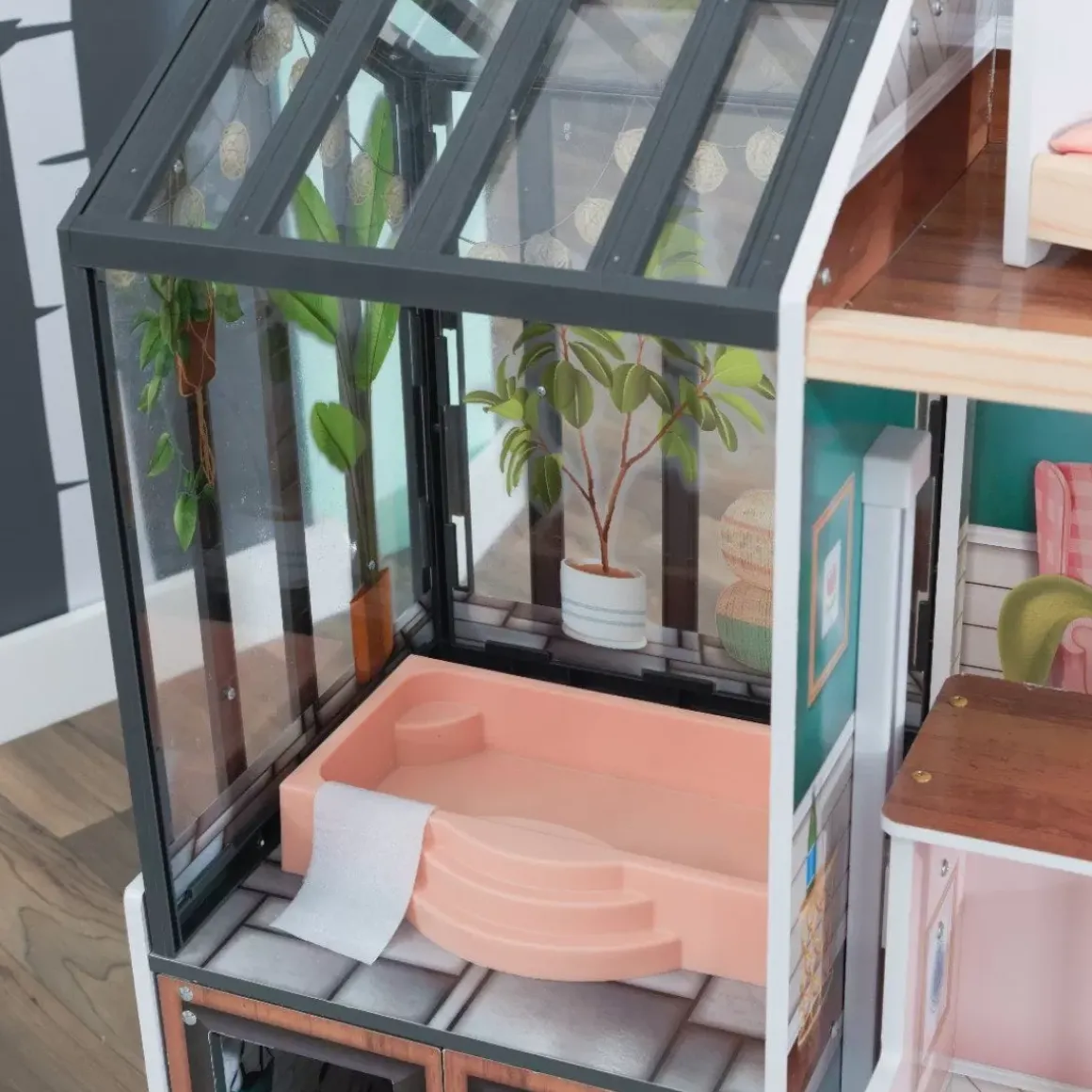 Celeste Mansion Dollhouse With Ez Kraft Assembly™