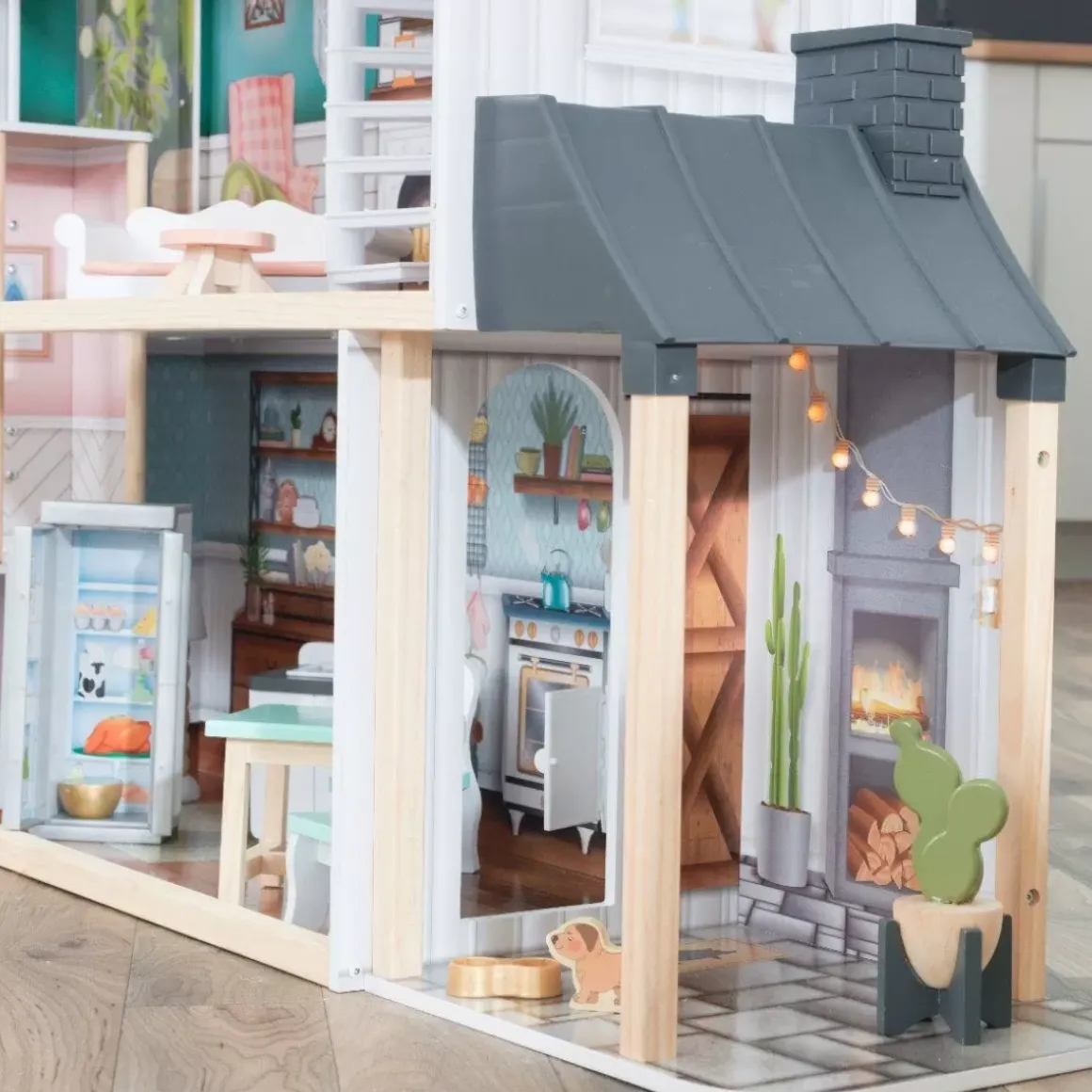 Celeste Mansion Dollhouse With Ez Kraft Assembly™