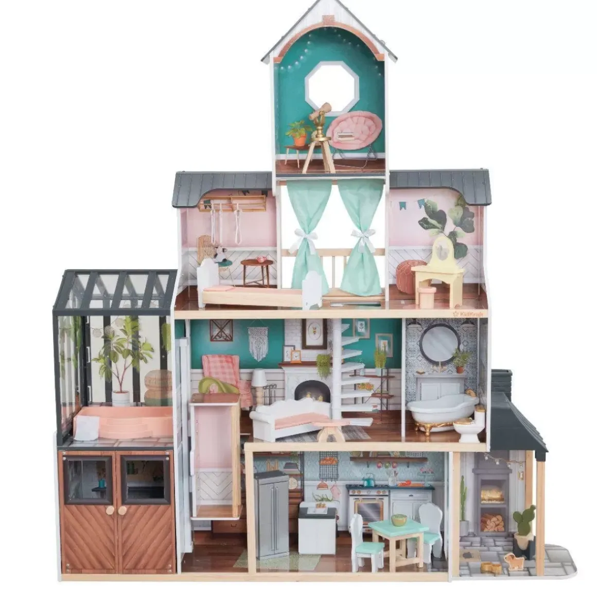 Celeste Mansion Dollhouse With Ez Kraft Assembly™