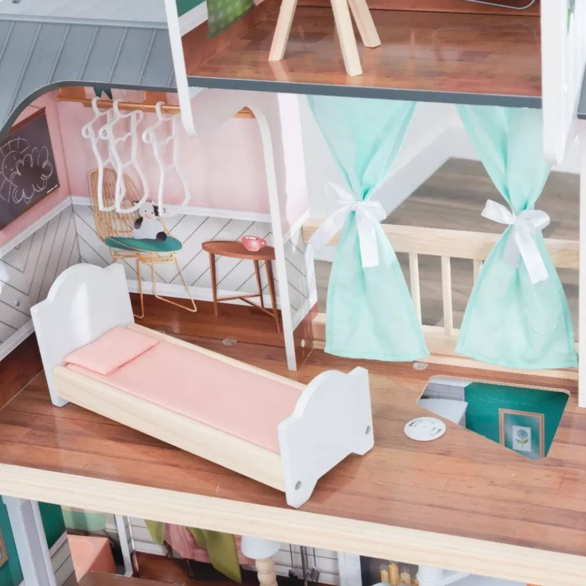 Celeste Mansion Dollhouse With Ez Kraft Assembly™