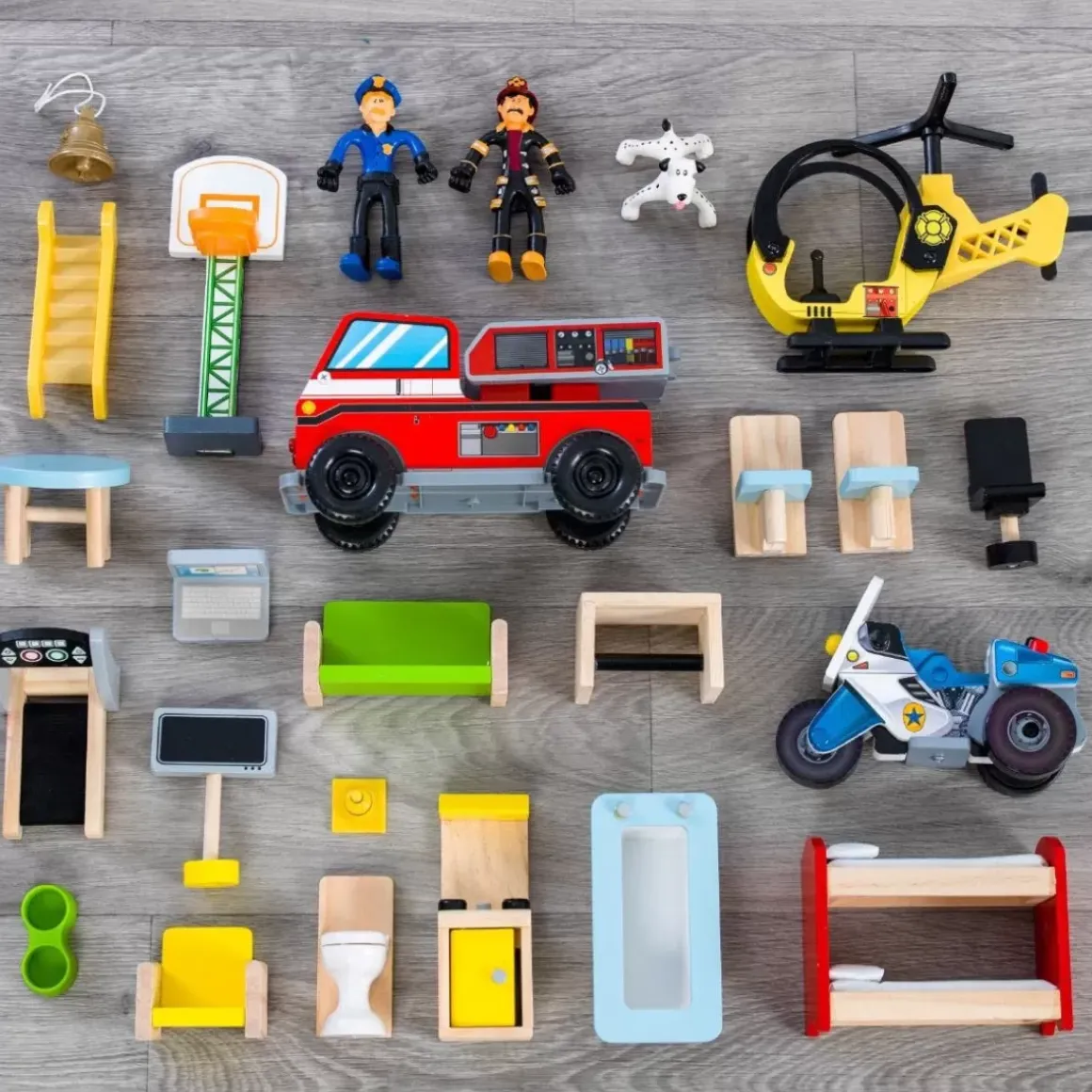 Everyday Heroes Wooden Play Set