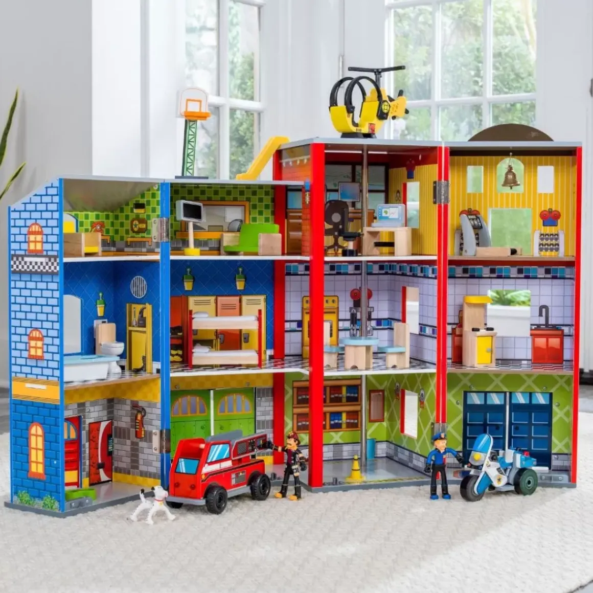 Everyday Heroes Wooden Play Set