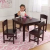 Farmhouse Table & 4 Chairs - Espresso