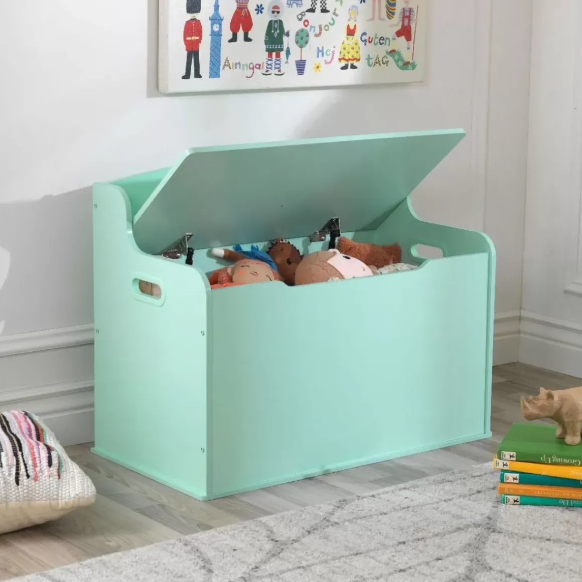 Fill With Fun Toy Box-Mint