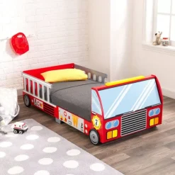 Fire Truck Toddler Bed
