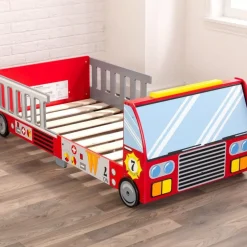 Fire Truck Toddler Bed