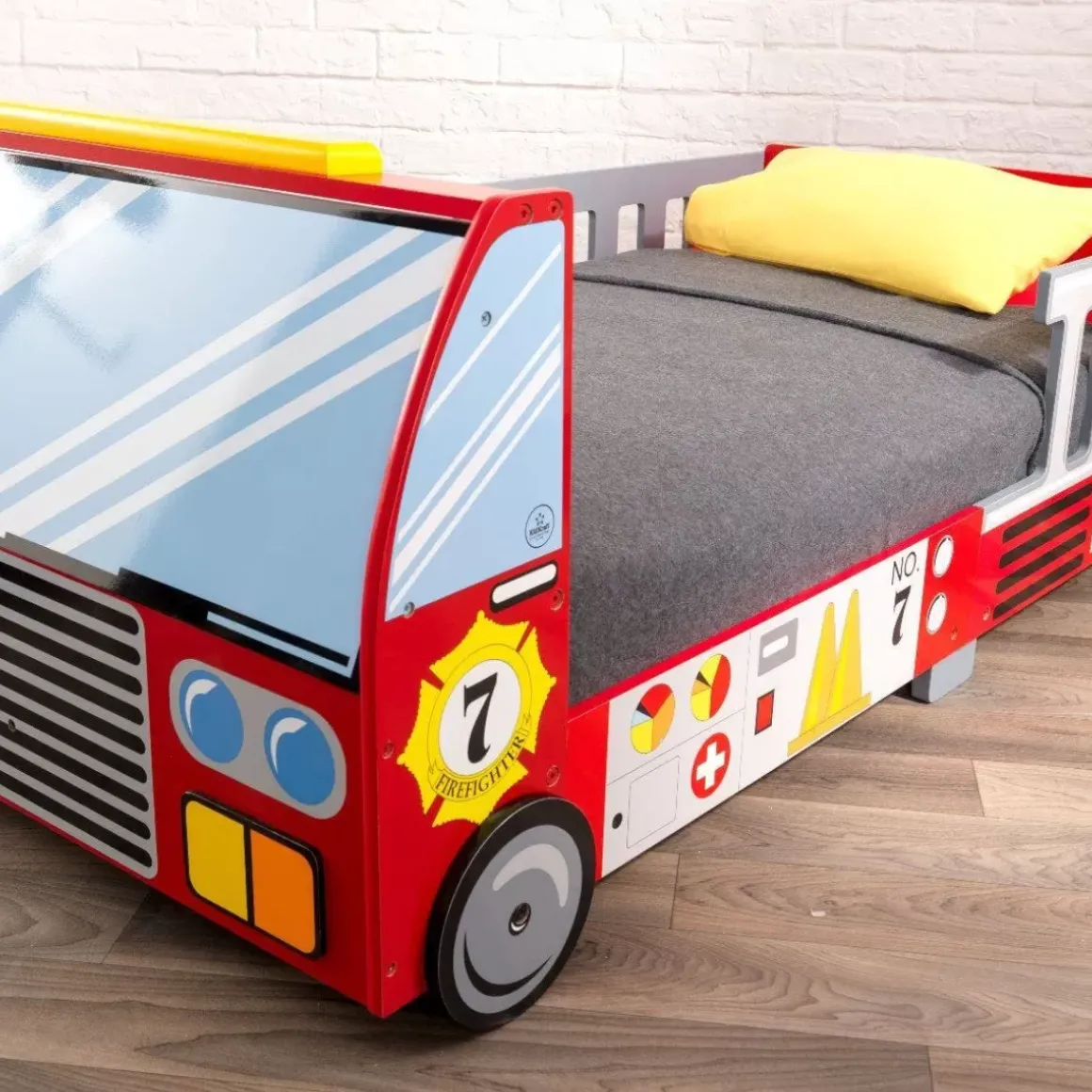 Fire Truck Toddler Bed