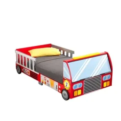 Fire Truck Toddler Bed