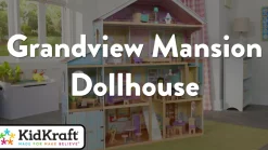 Grand View Mansion Dollhouse With Ez Kraft Assembly™