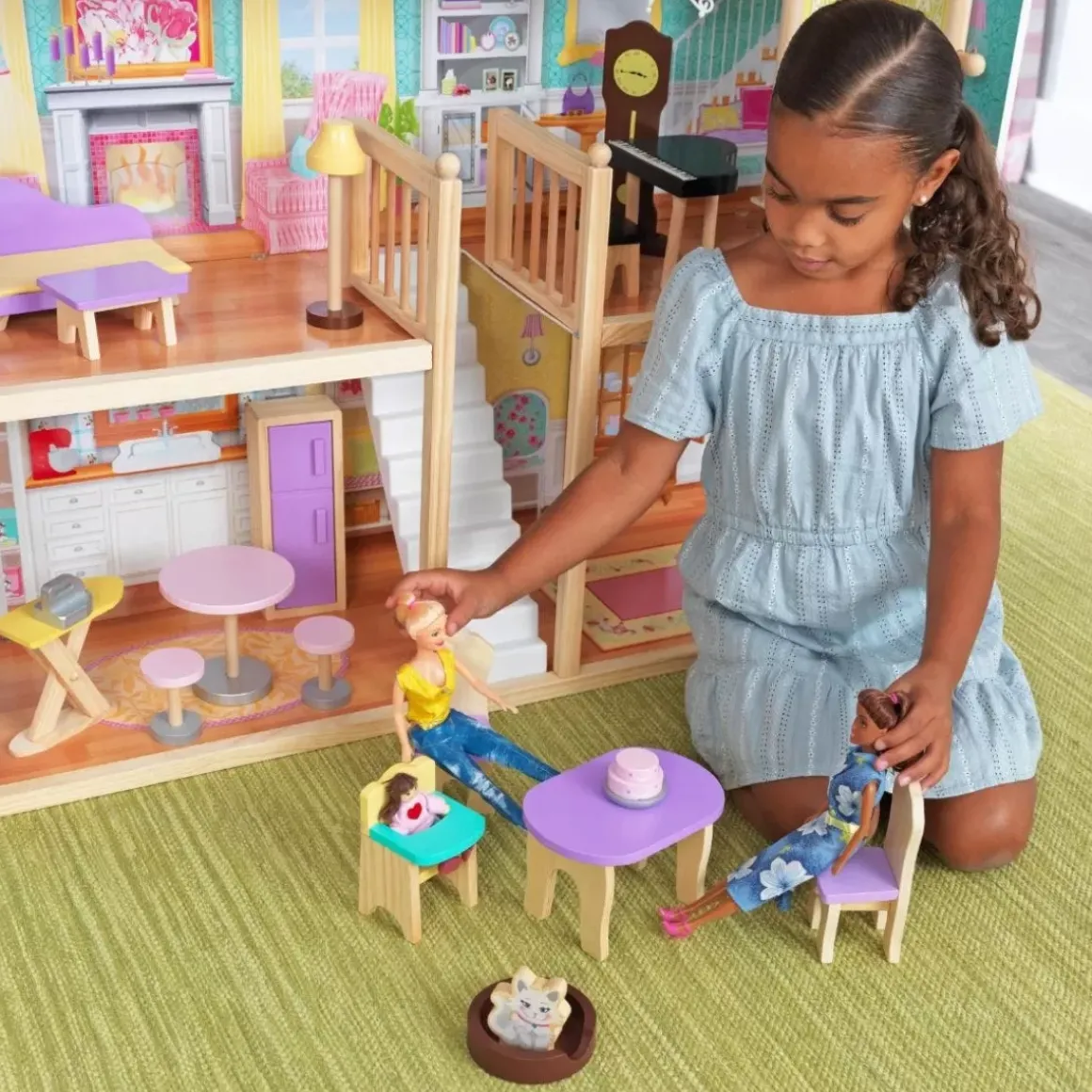 Grand View Mansion Dollhouse With Ez Kraft Assembly™