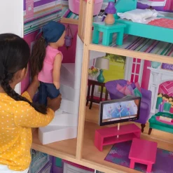 18-Inch Dollhouse Doll Manor