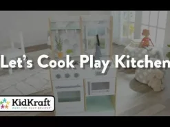 Let's Cook Play Kitchen - Natural