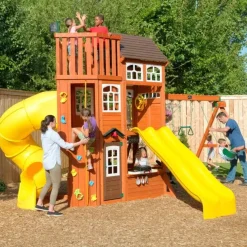 Lookout Extreme Wooden Swing Set / Playset