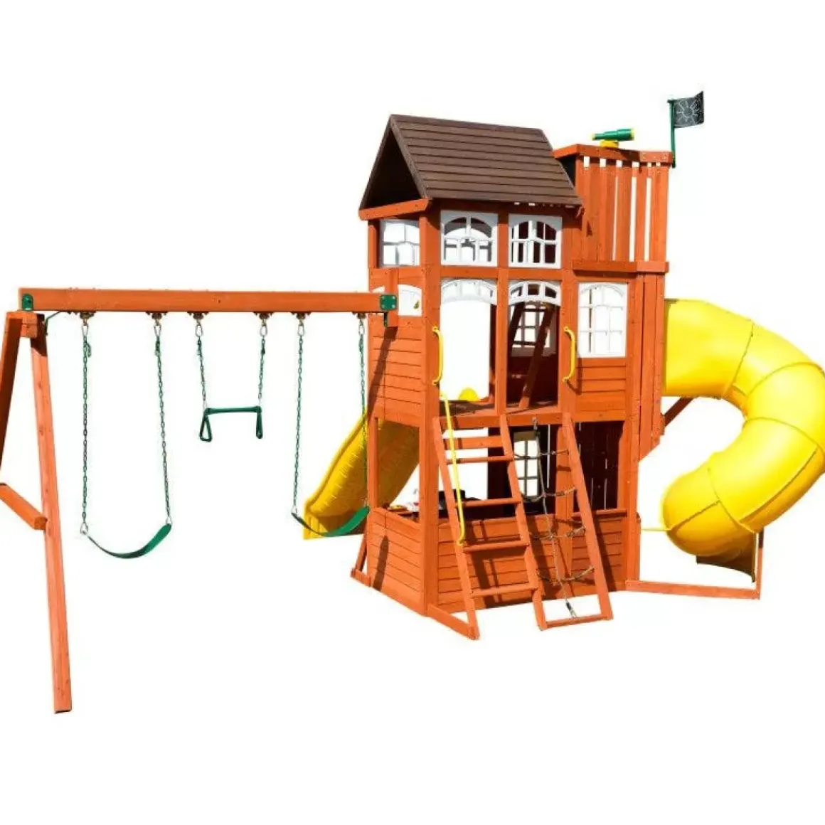 Lookout Extreme Wooden Swing Set / Playset