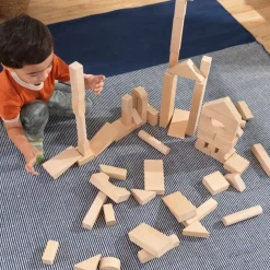60-Piece Wooden Block Set