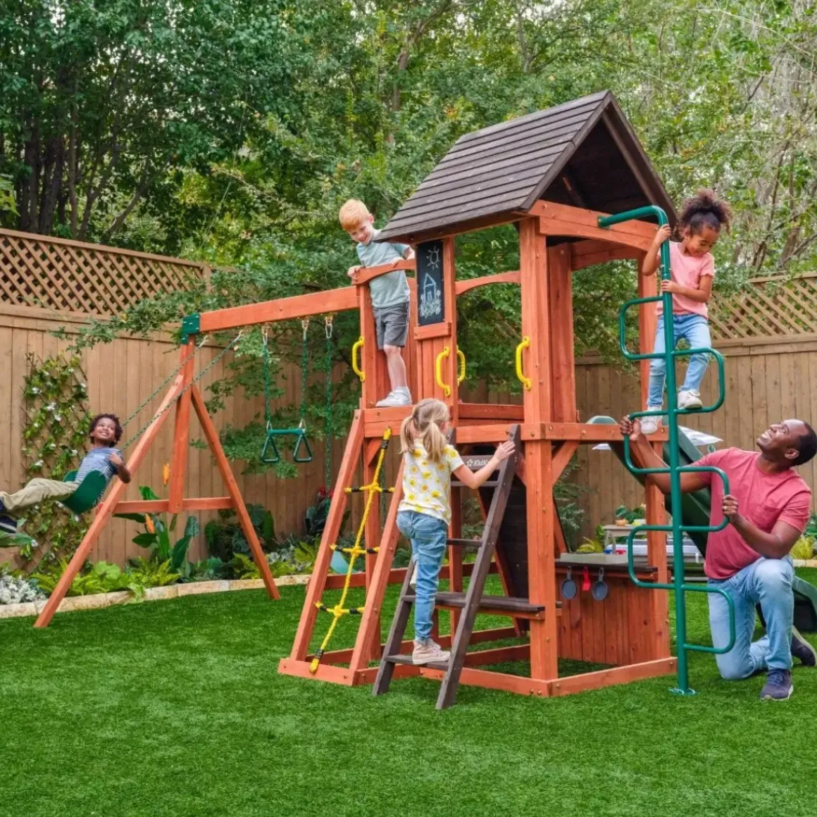 Raptor Trail Swing Set