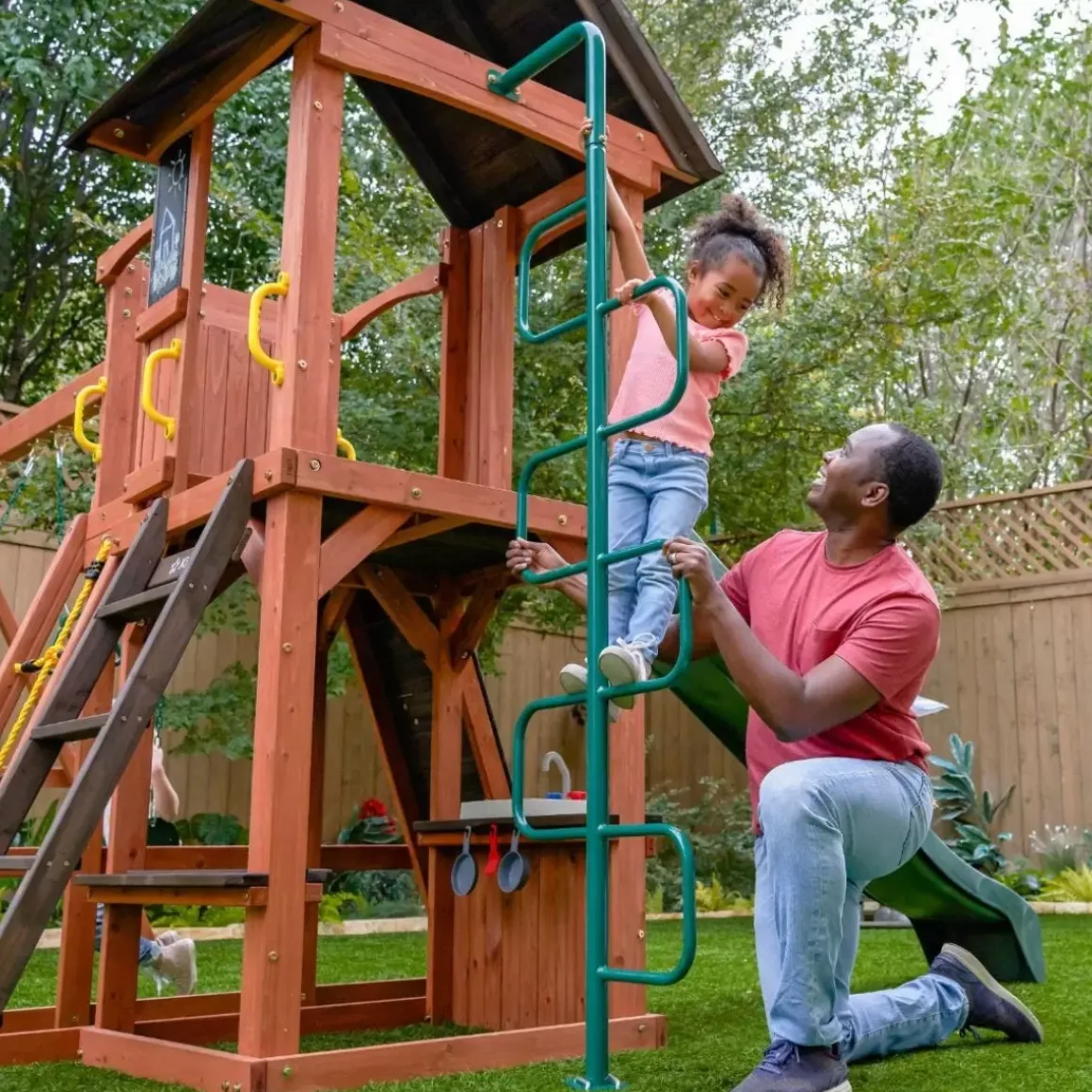 Raptor Trail Swing Set