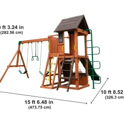 Raptor Trail Swing Set