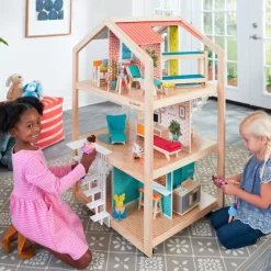 So Stylish Mansion Dollhouse With Ez Kraft Assembly™