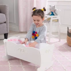 Tiffany Bow Doll Cradle