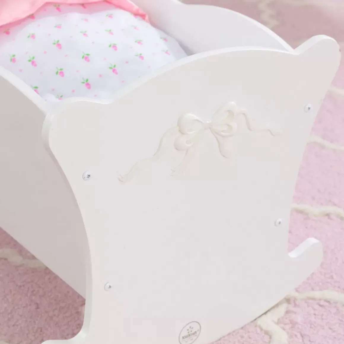 Tiffany Bow Doll Cradle