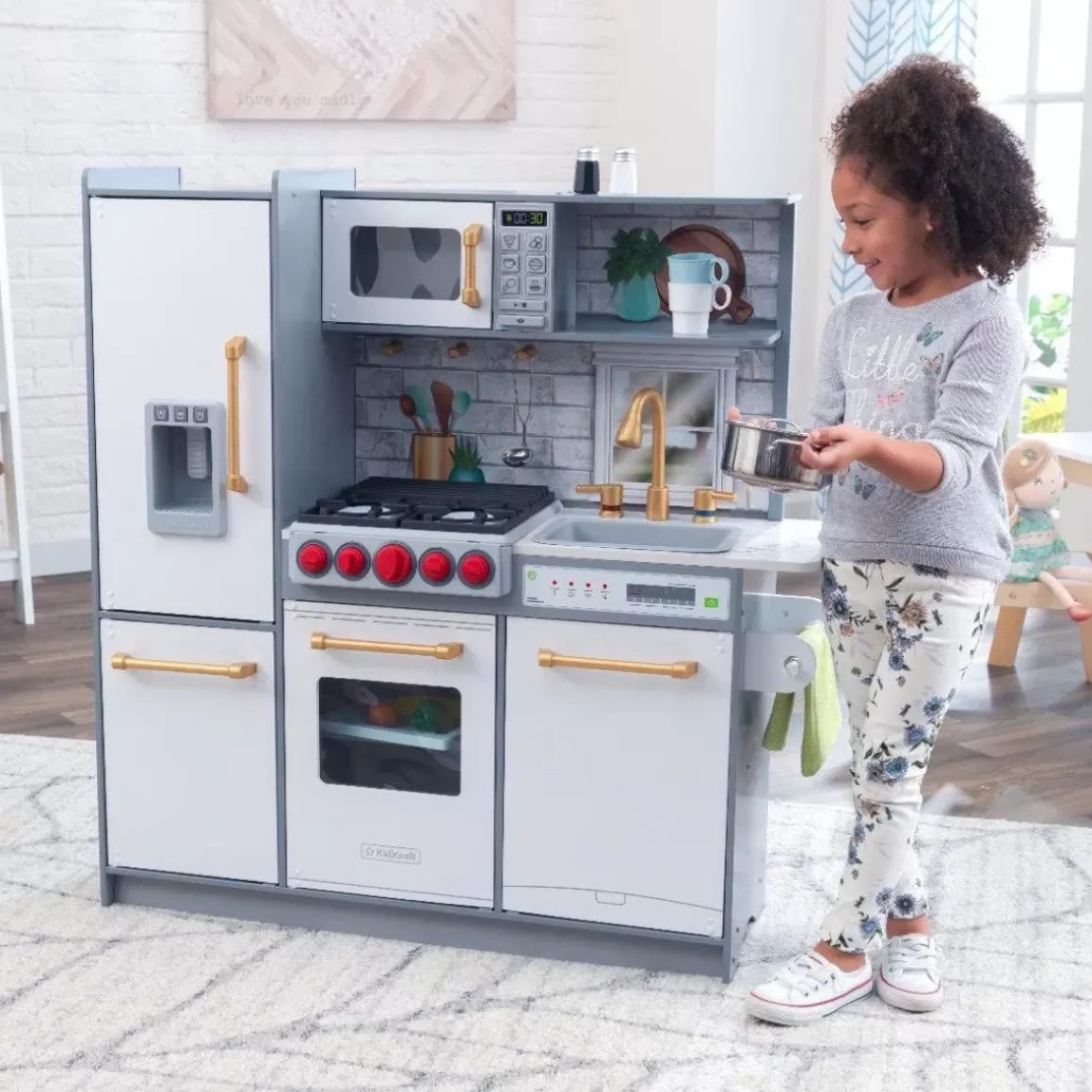 Uptown Elite White Play Kitchen With Ez Kraft Assembly ™